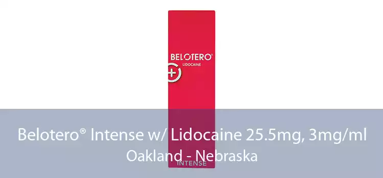 Belotero® Intense w/ Lidocaine 25.5mg, 3mg/ml Oakland - Nebraska