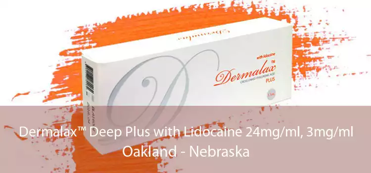 Dermalax™ Deep Plus with Lidocaine 24mg/ml, 3mg/ml Oakland - Nebraska