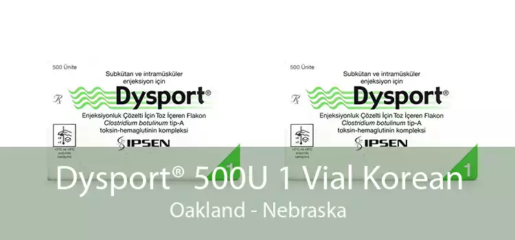 Dysport® 500U 1 Vial Korean Oakland - Nebraska
