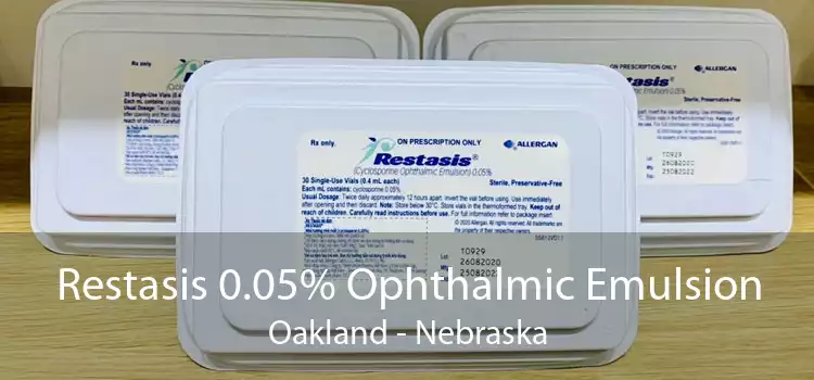Restasis 0.05% Ophthalmic Emulsion Oakland - Nebraska